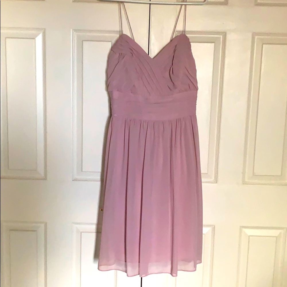 Pink David’s Bridal Dress